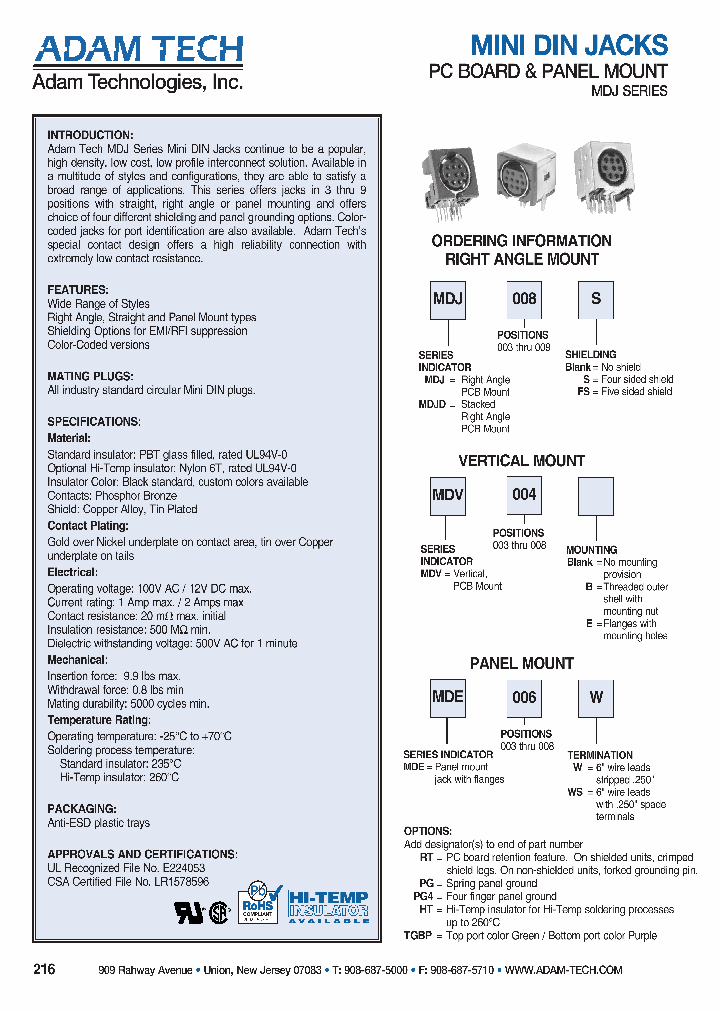 MDJ-008-FS_1739091.PDF Datasheet