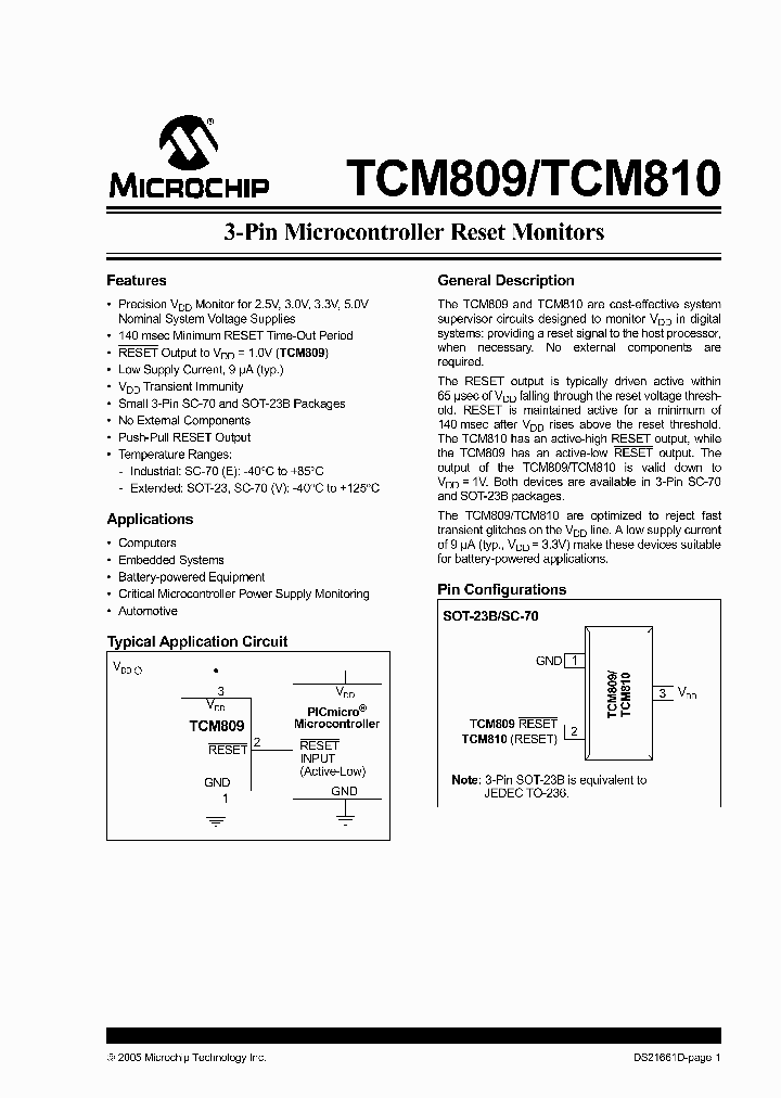 TCM809REN_1744863.PDF Datasheet