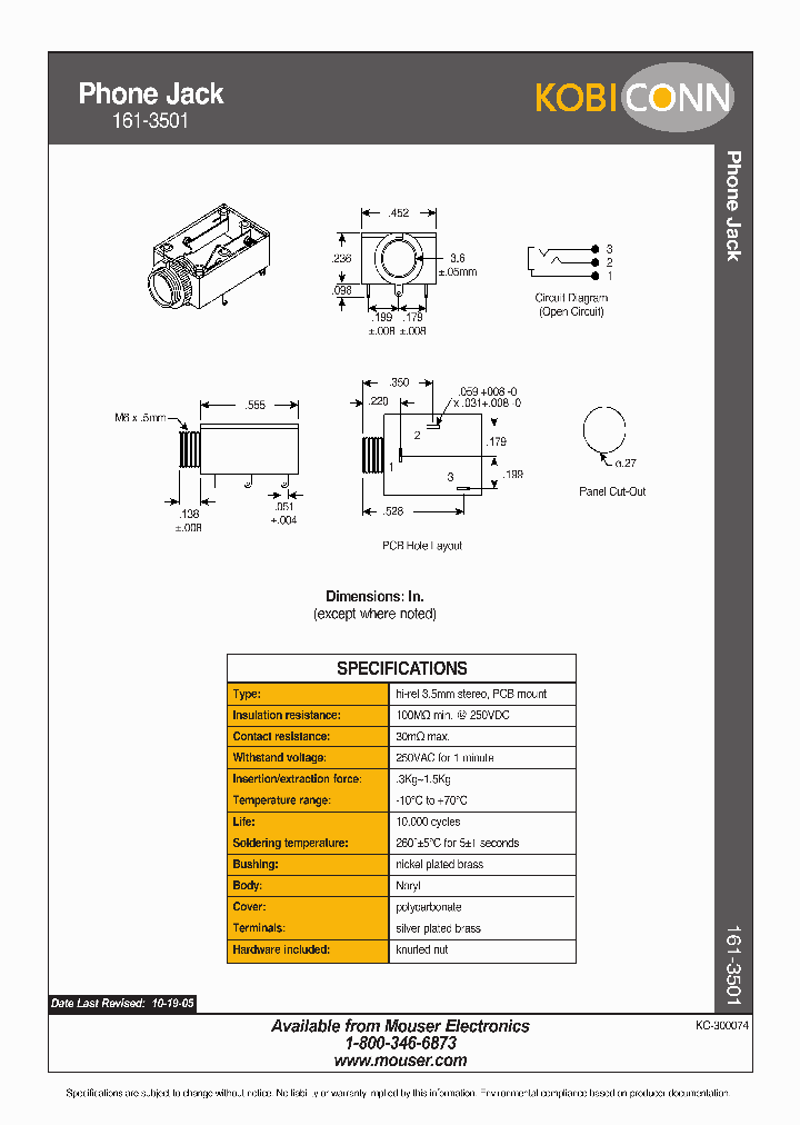 161-3501_1775714.PDF Datasheet