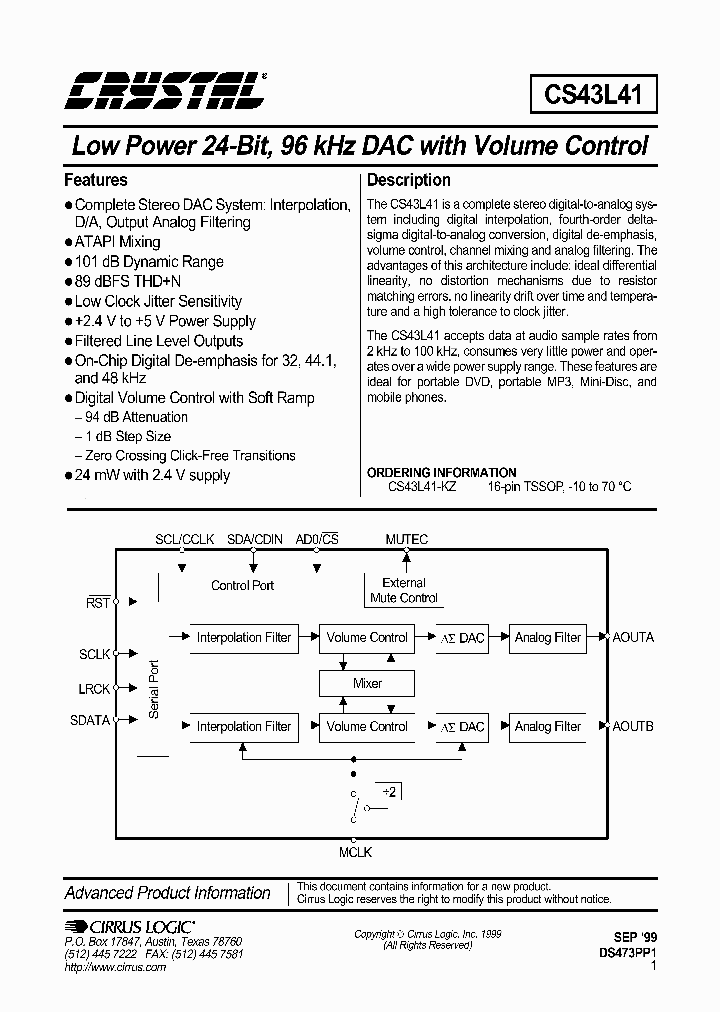 CS43L41-KZ_1783508.PDF Datasheet