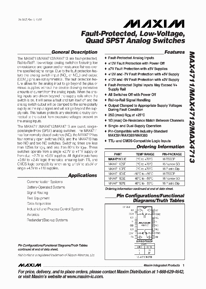 MAX4711-MAX4713_1802898.PDF Datasheet