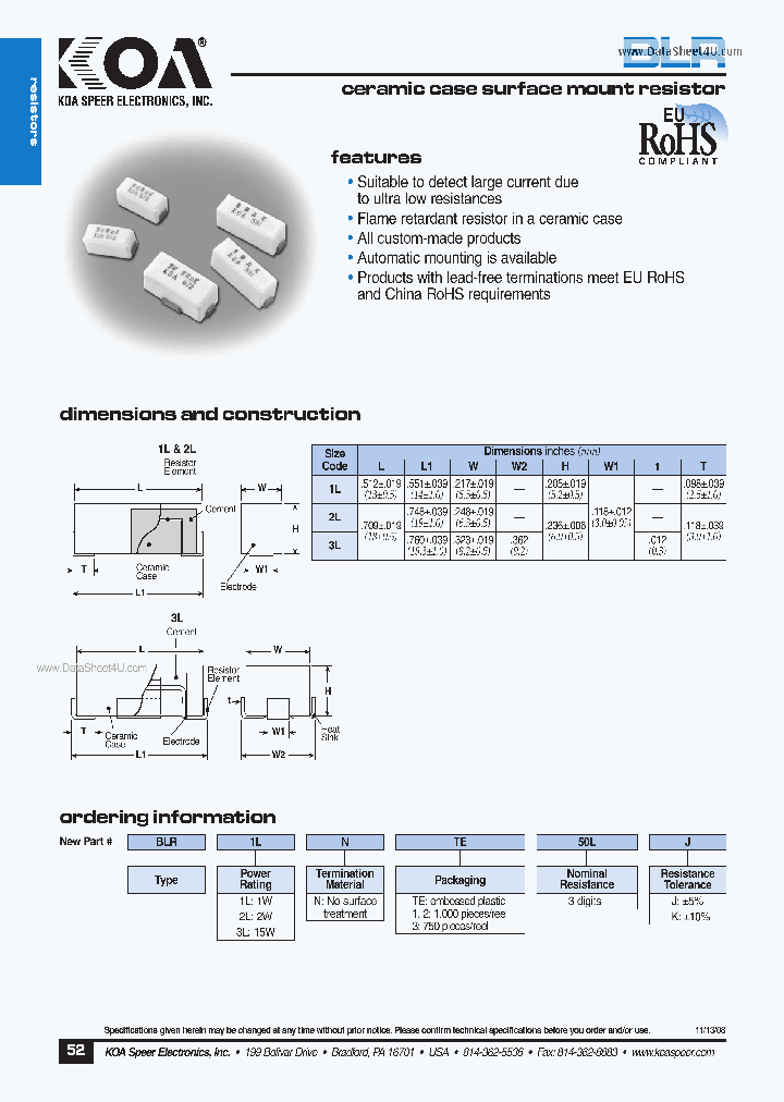 BLR_1885717.PDF Datasheet