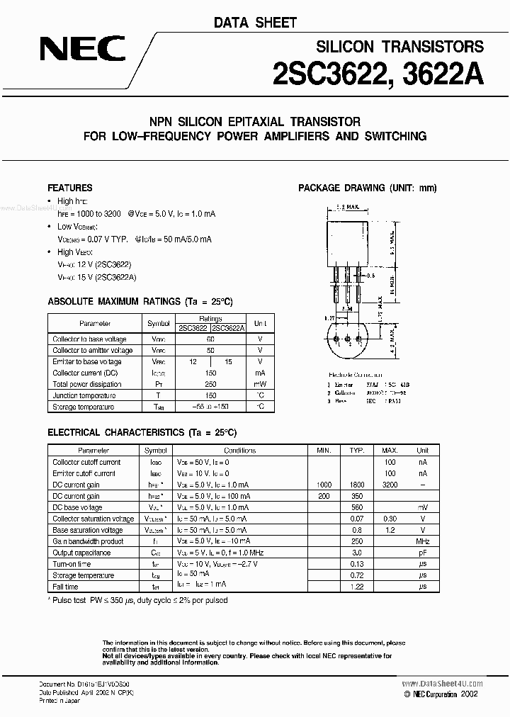 C3622_1887118.PDF Datasheet