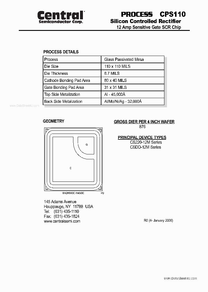 CPS110_1893102.PDF Datasheet