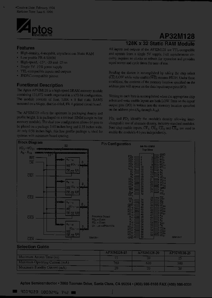 AP32M128M-15_1816684.PDF Datasheet