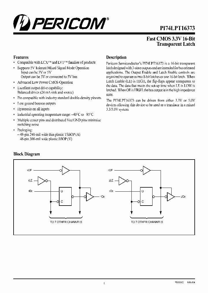 PI74LPT16373CV_1839645.PDF Datasheet