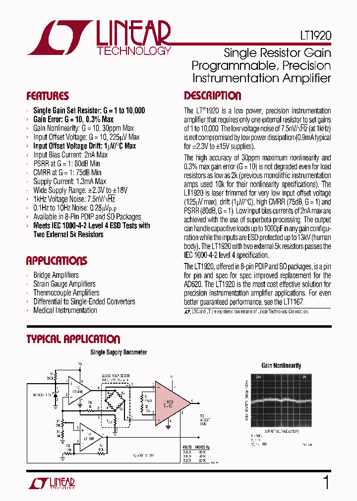 LT1920_1856223.PDF Datasheet