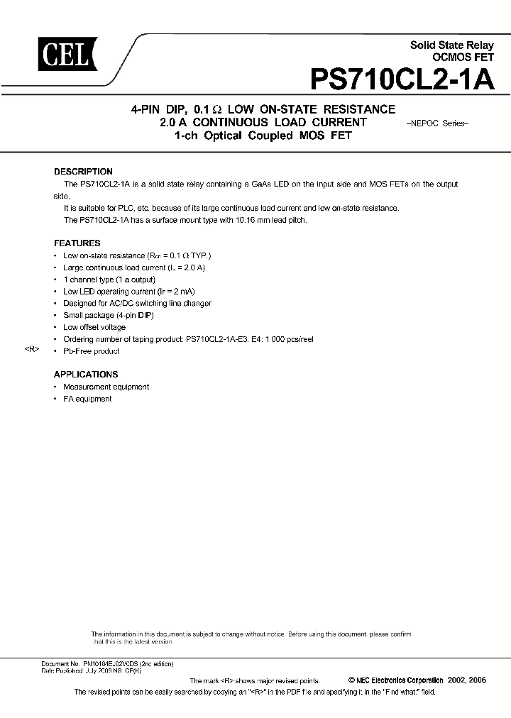 PS710CL2-1A-A_1880935.PDF Datasheet