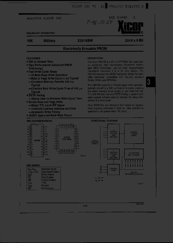 X2816BEM-25_1897796.PDF Datasheet