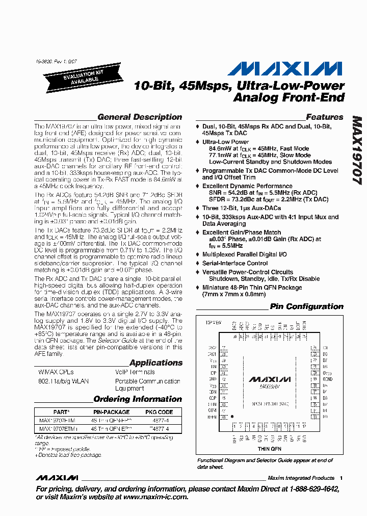 MAX19706_1907373.PDF Datasheet