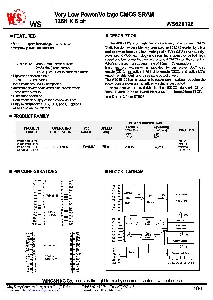WS628128LLT-70_1936269.PDF Datasheet