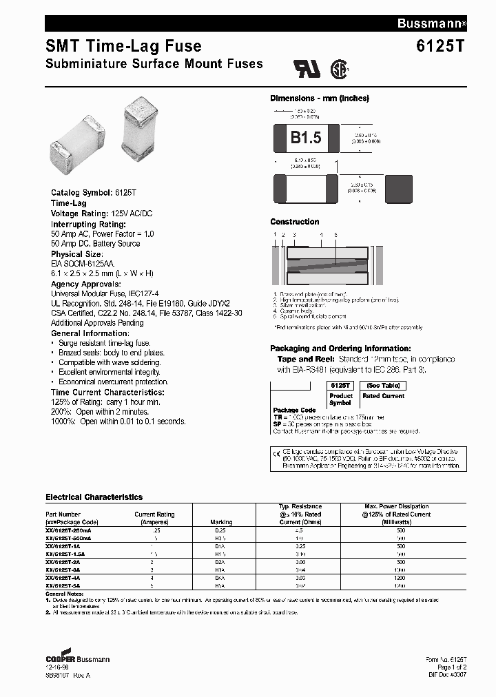 SP6125T-5A_1938899.PDF Datasheet