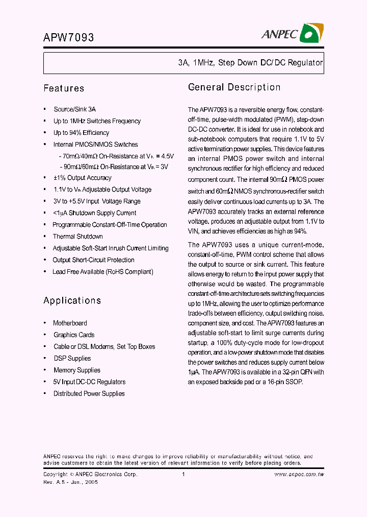 APW7093NI-TR_1963377.PDF Datasheet