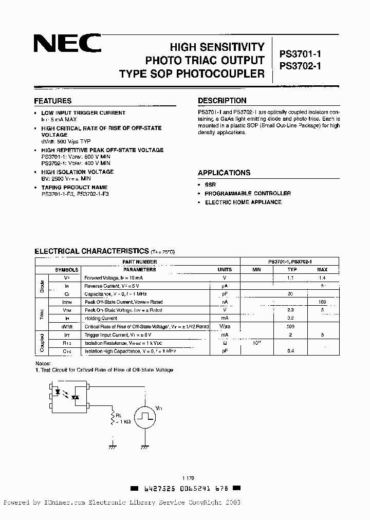 PS3701-1_1963817.PDF Datasheet