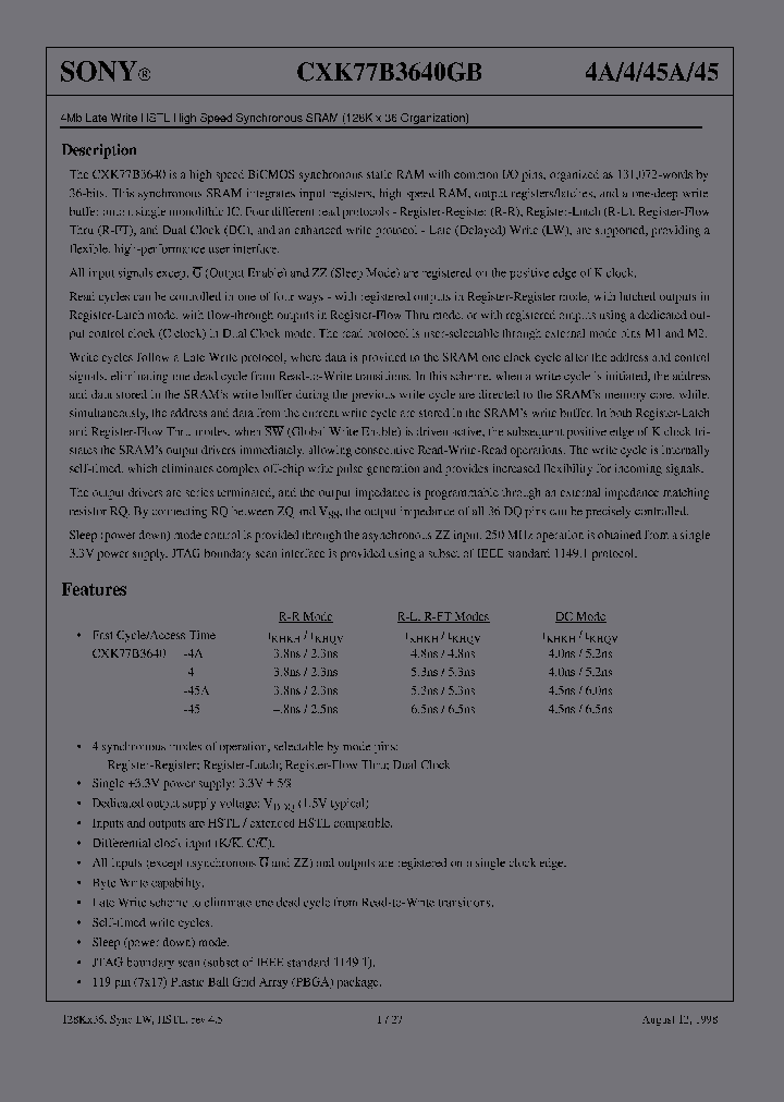 CXK77B3640GB-45_1978494.PDF Datasheet
