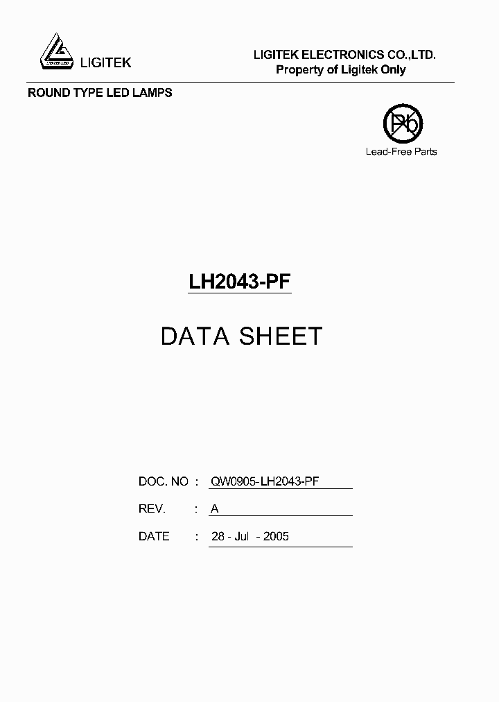 LH2043-PF_2009175.PDF Datasheet