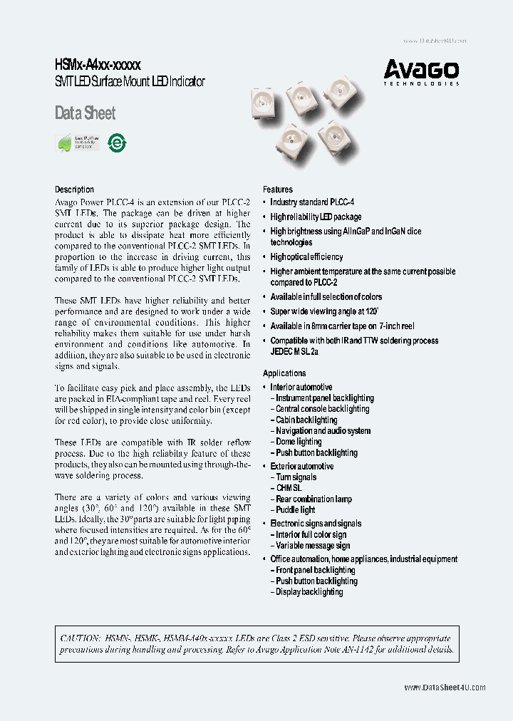 HSMN-A4XX-XXXXX_2015114.PDF Datasheet