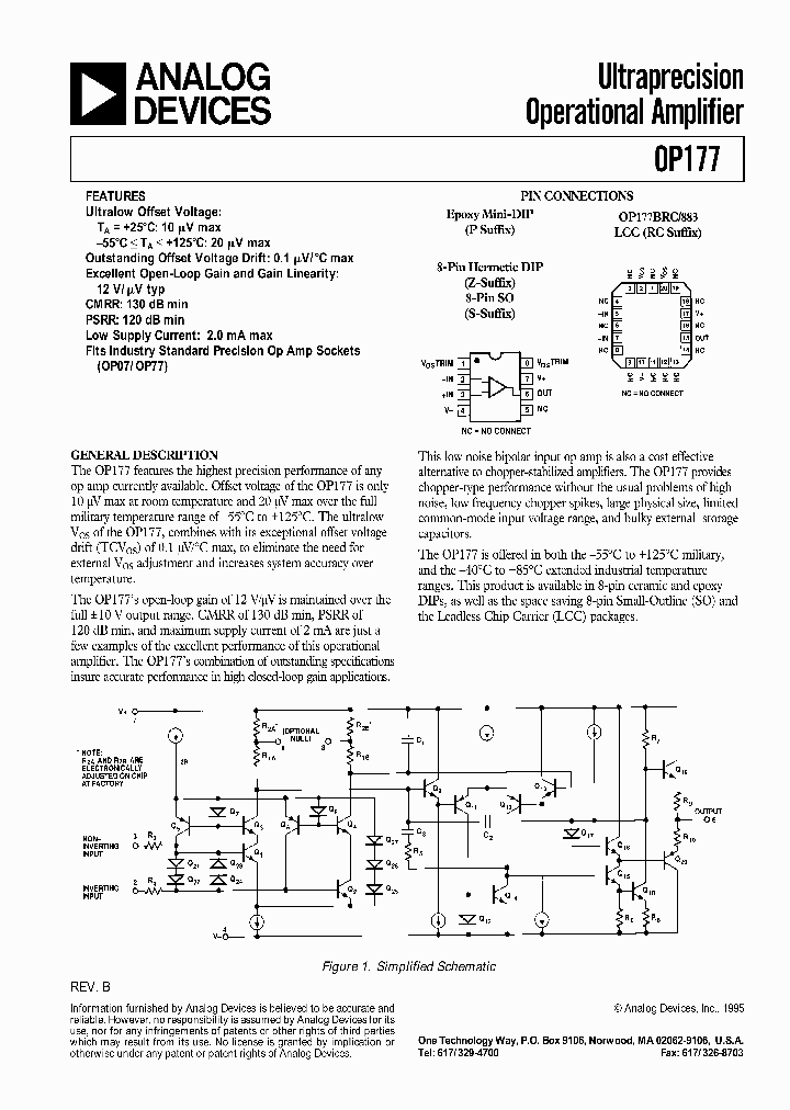 OP177BRC883_2024395.PDF Datasheet