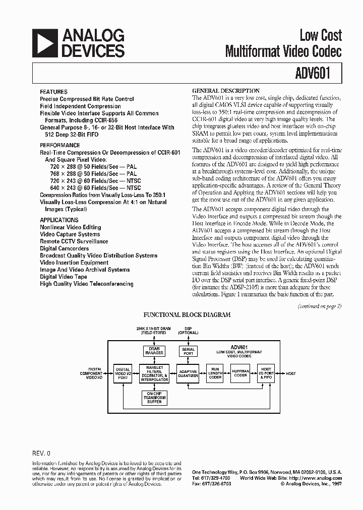 ADV601_2021800.PDF Datasheet