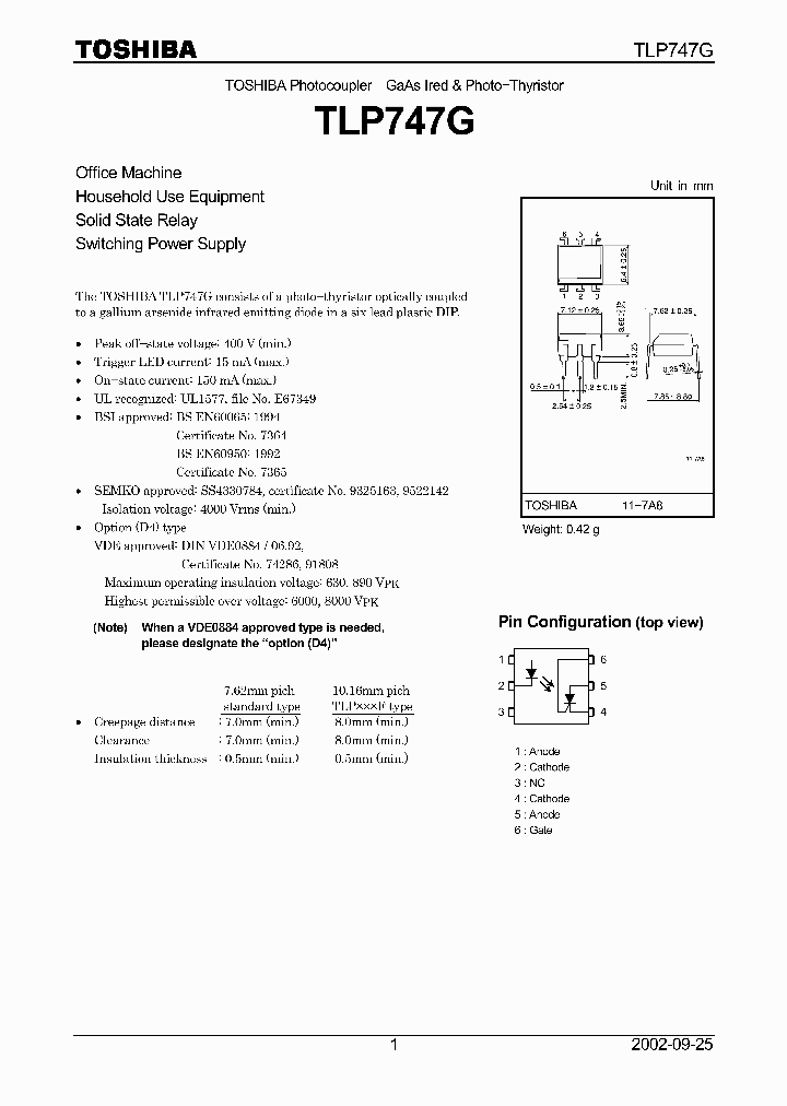 TLP747G_2026532.PDF Datasheet