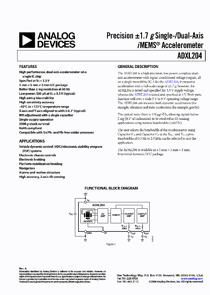 ADXL204CE-REEL_2027735.PDF Datasheet