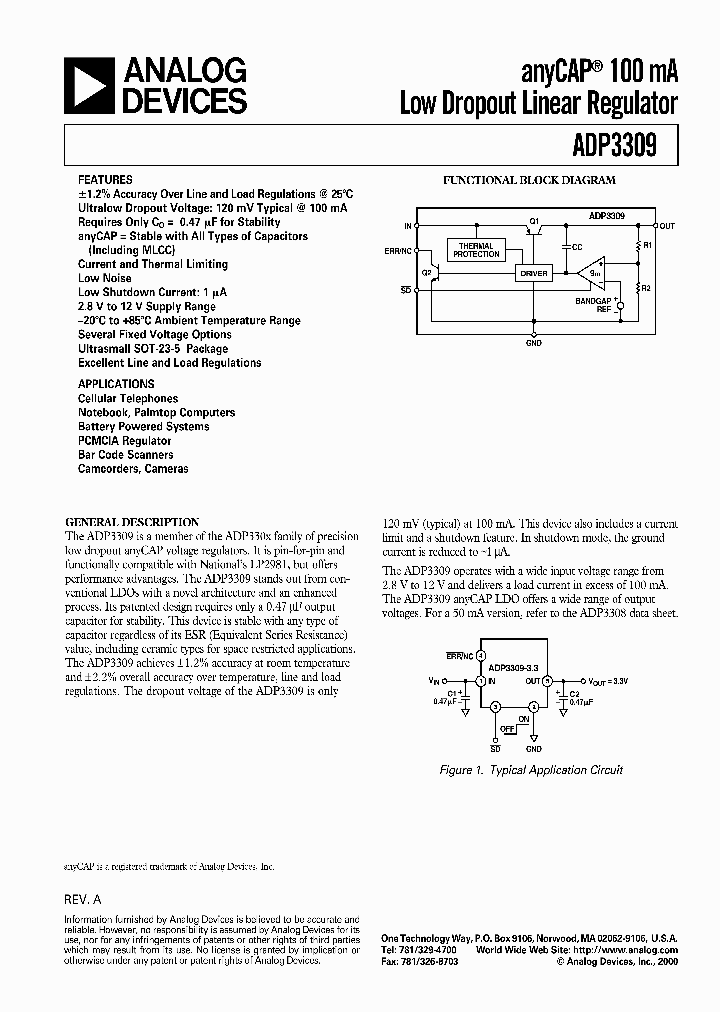 ADP3309ART-33_2031423.PDF Datasheet