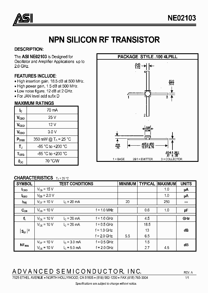 NE02103_2034426.PDF Datasheet