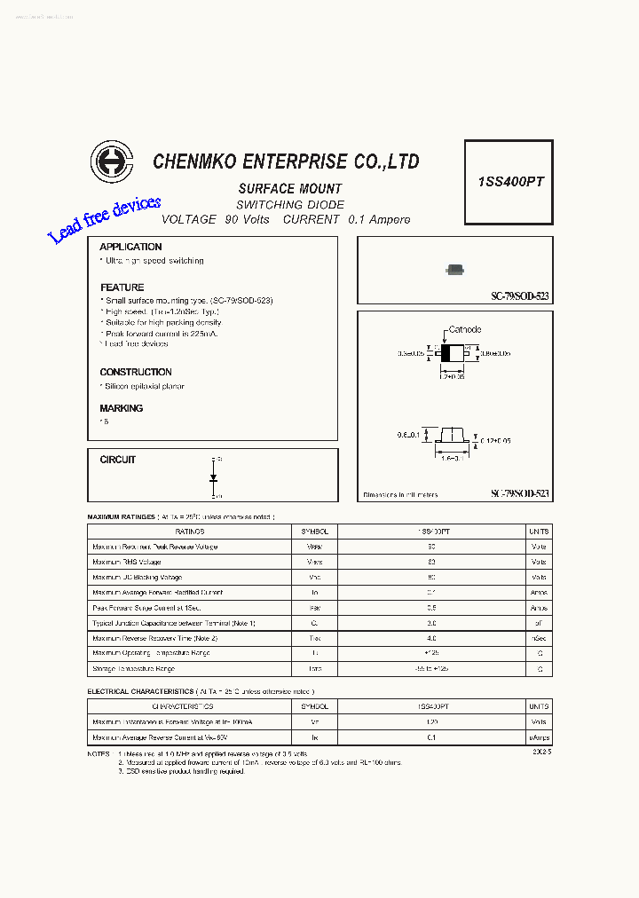 1SS400PT_2052888.PDF Datasheet