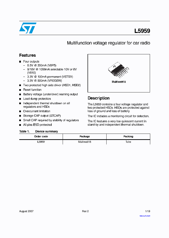 L5959_2074929.PDF Datasheet