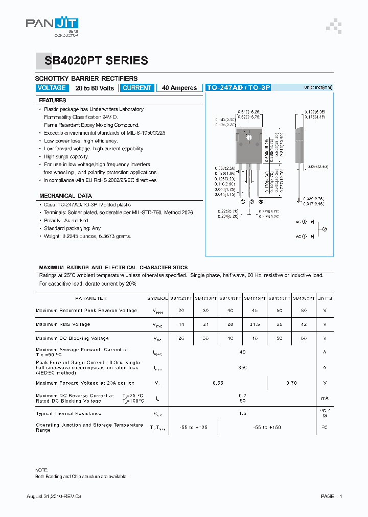 SB4020PT10_2079263.PDF Datasheet