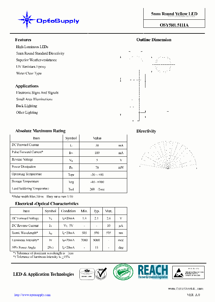 OSY5RU5111A_2084860.PDF Datasheet