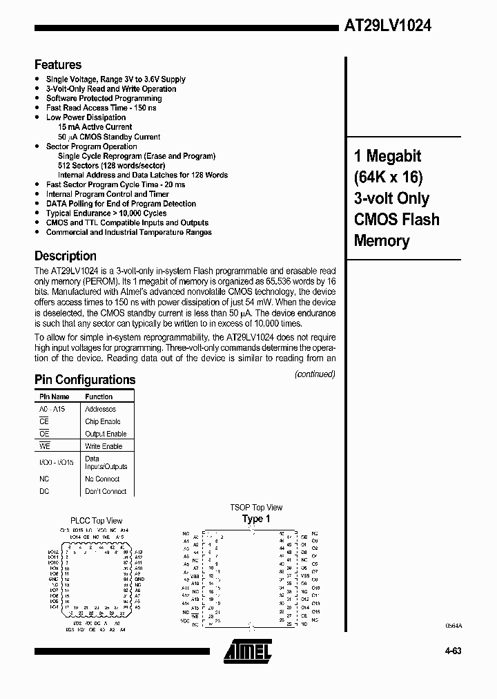 AT29LV1024_2091623.PDF Datasheet