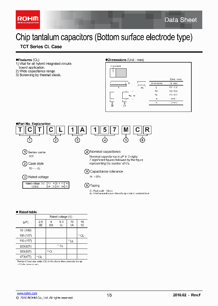 TCTCL1C157MCR_2097545.PDF Datasheet