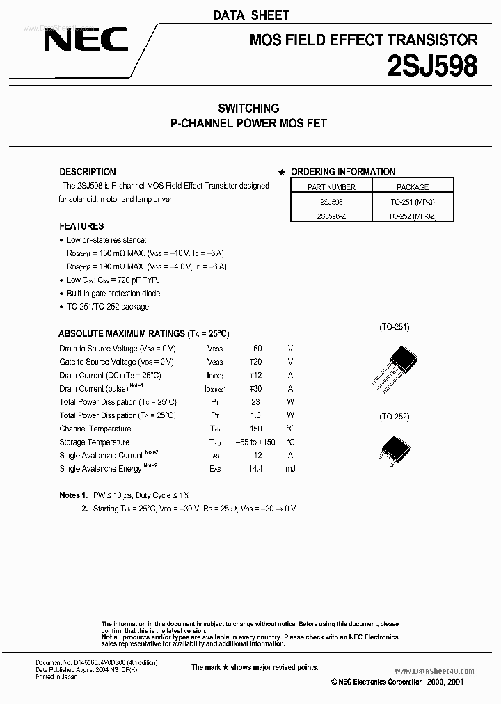J598_2097407.PDF Datasheet