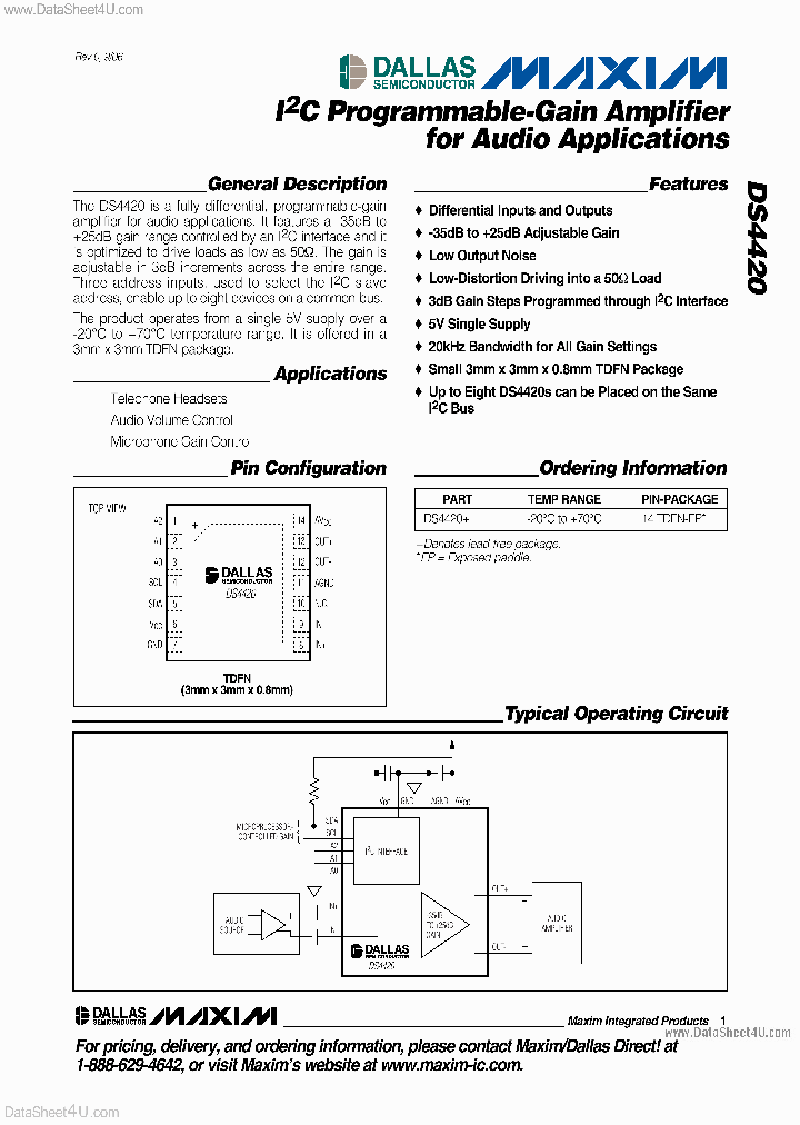 DS4420_2103367.PDF Datasheet
