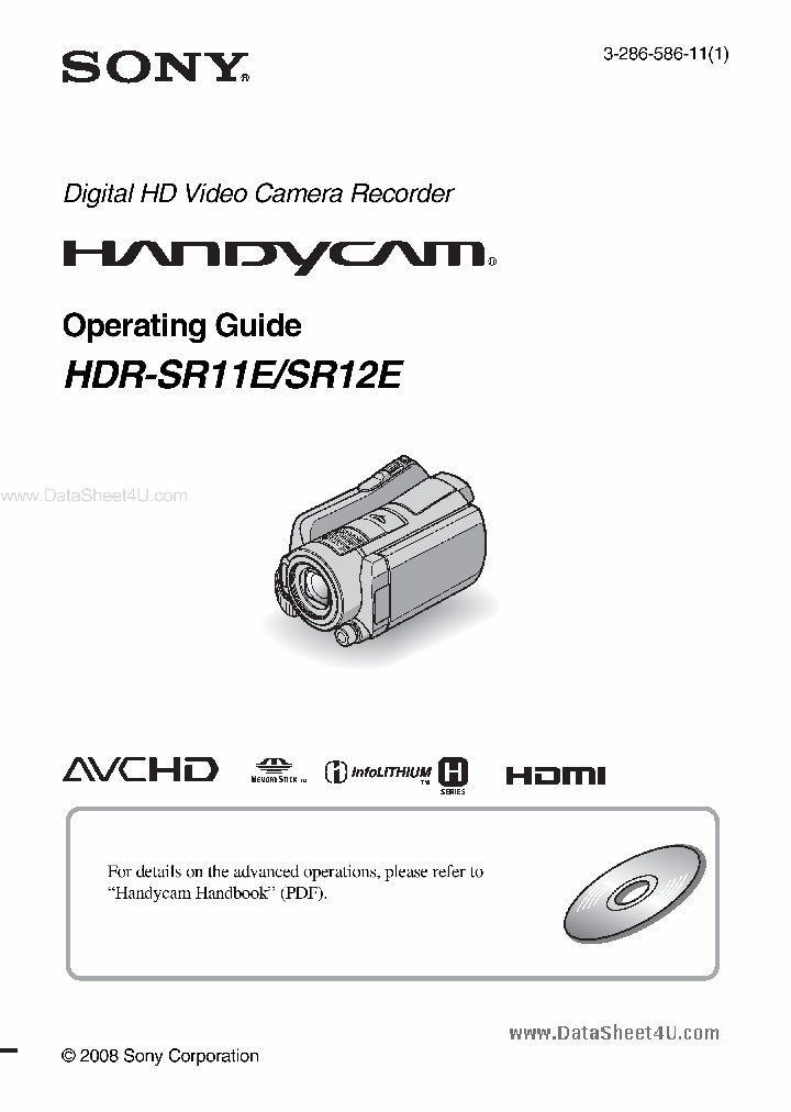 HDR-SR12E_2108644.PDF Datasheet