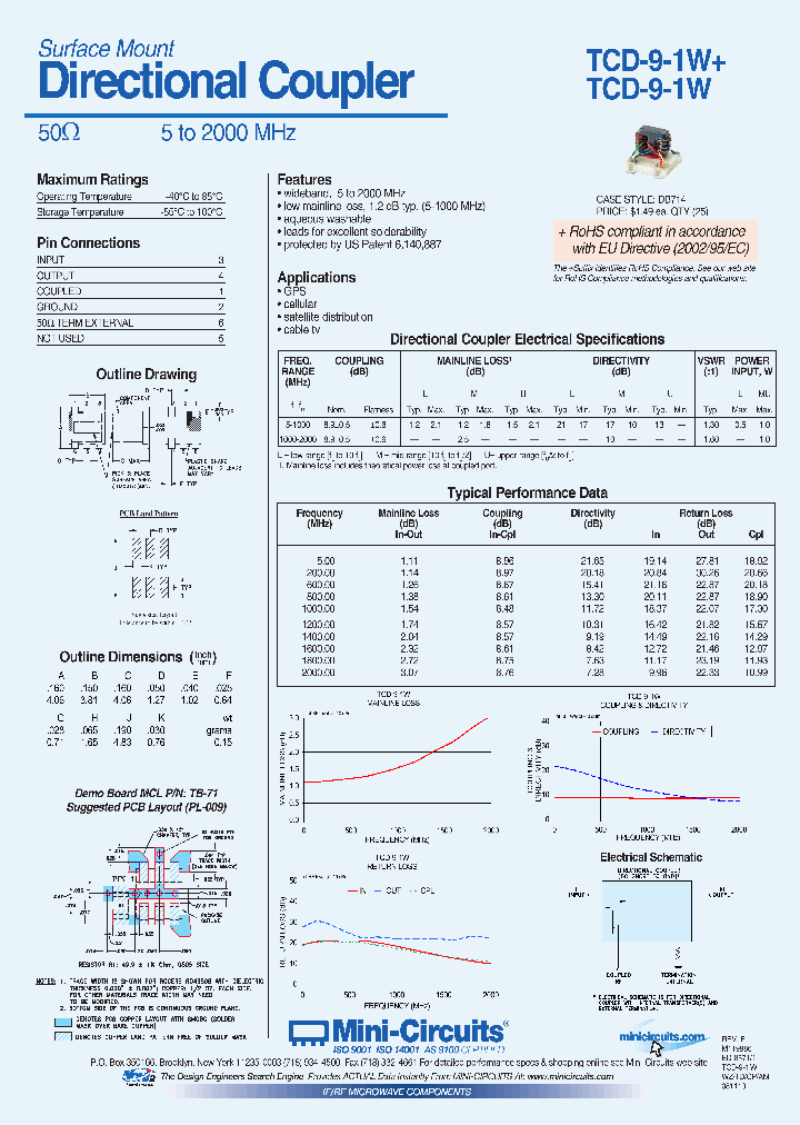 TCD-9-1W_2116017.PDF Datasheet