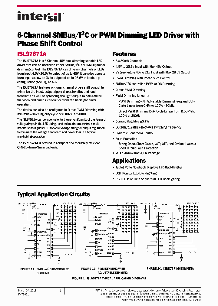 ISL97671AIRZ-EVALZ_2151183.PDF Datasheet