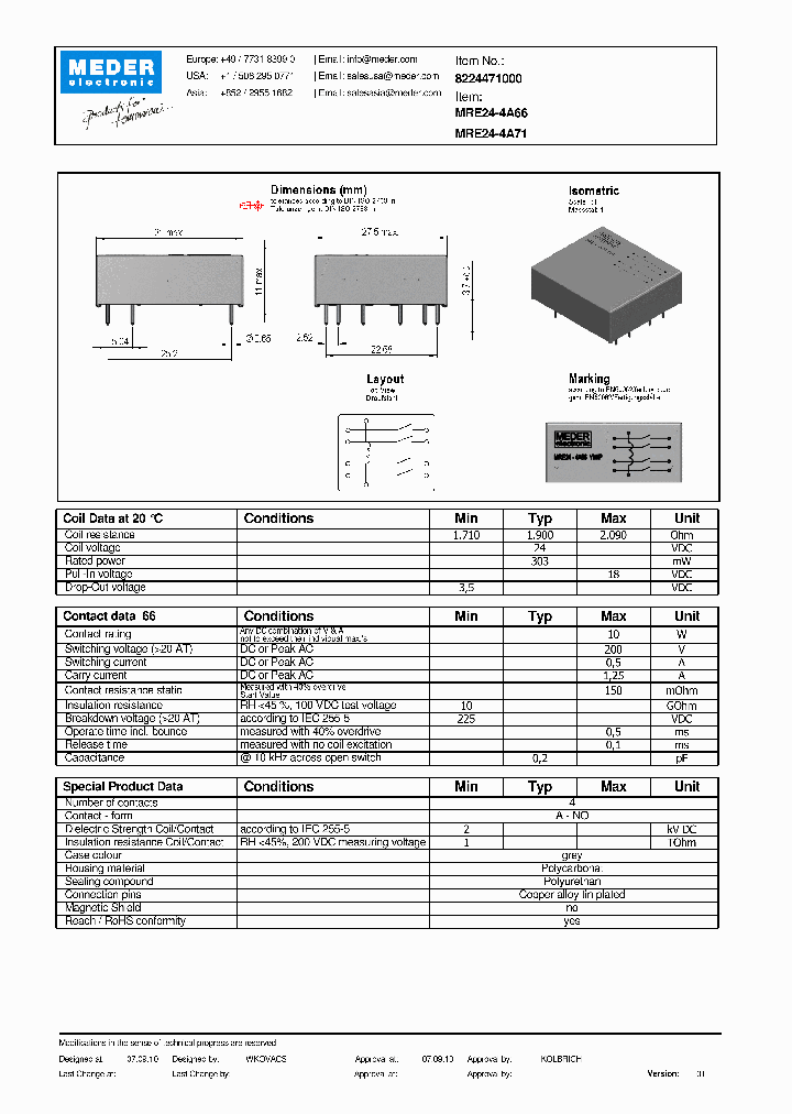 MRE24-4A66_2204594.PDF Datasheet