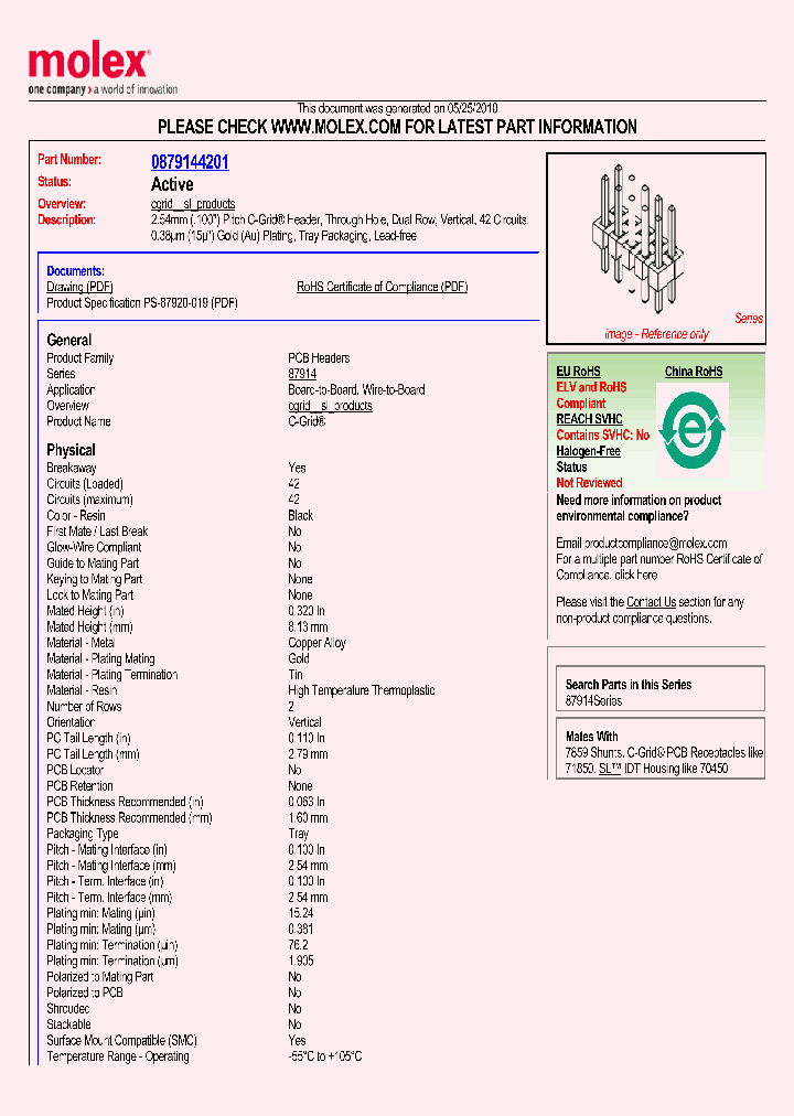87914-4201_2204695.PDF Datasheet