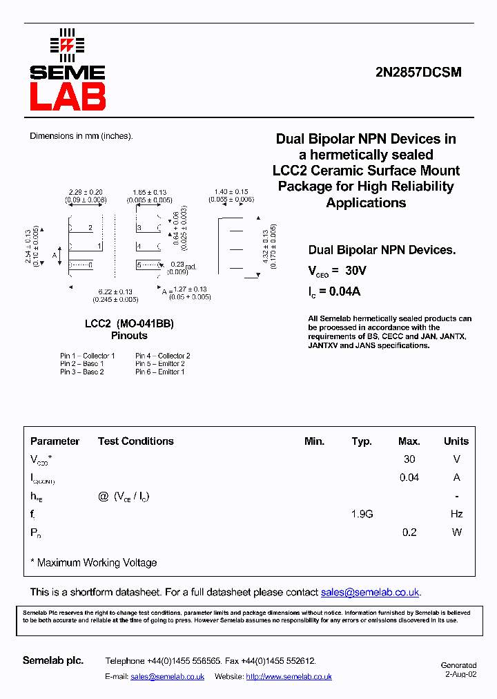 2N2857DCSM_2210235.PDF Datasheet