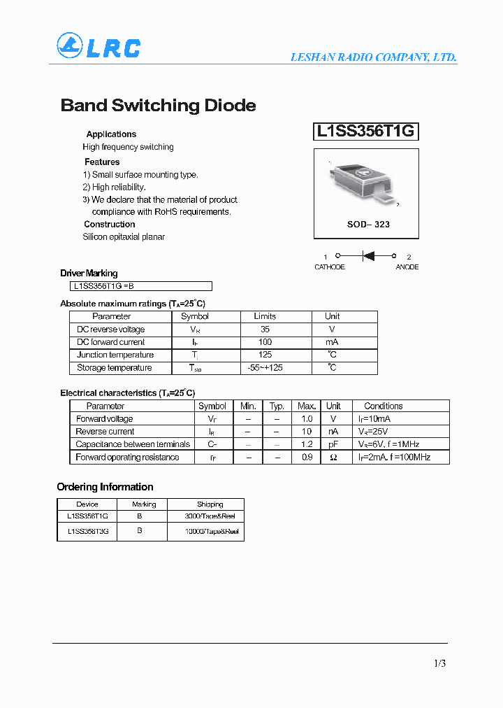 L1SS356T1G_2211408.PDF Datasheet
