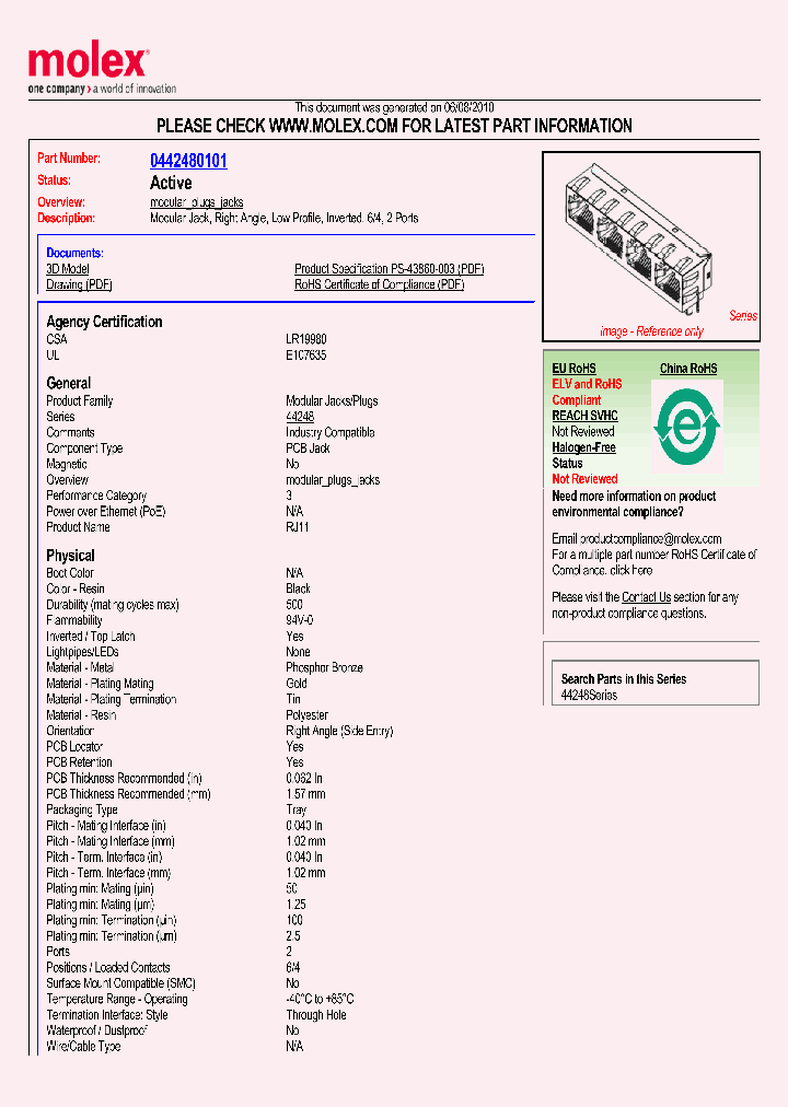 44248-0101_2214860.PDF Datasheet