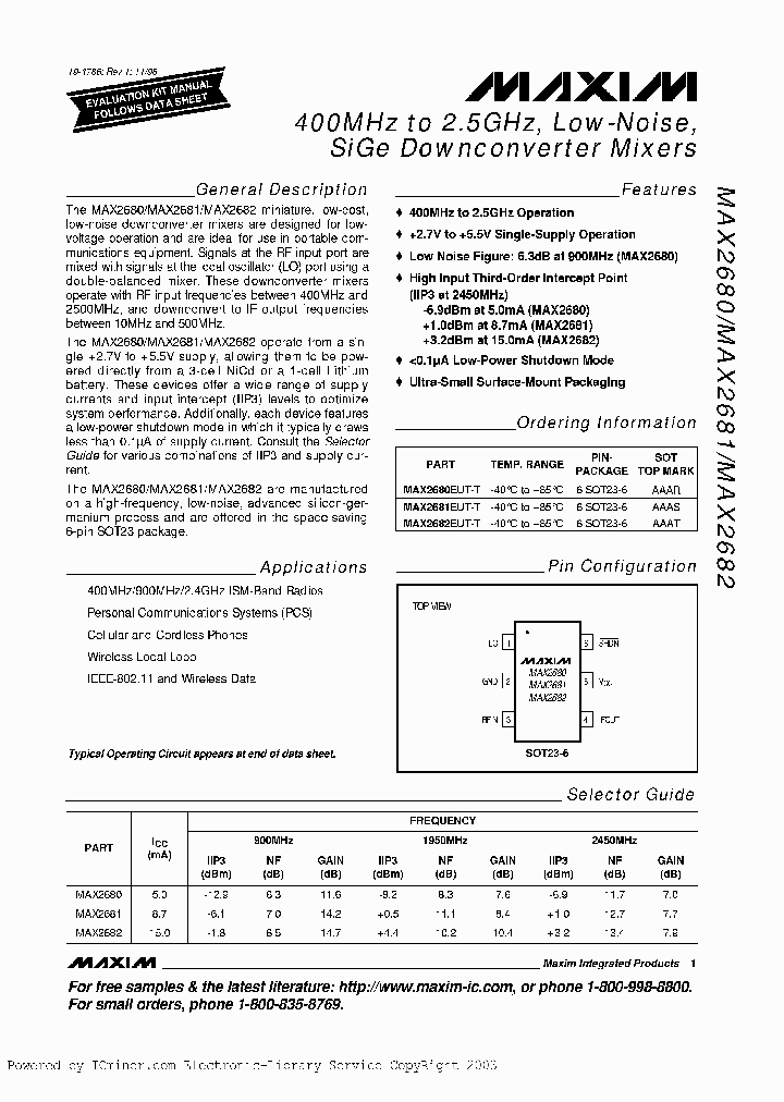 MAX2680MAX2681MAX2682_2236164.PDF Datasheet