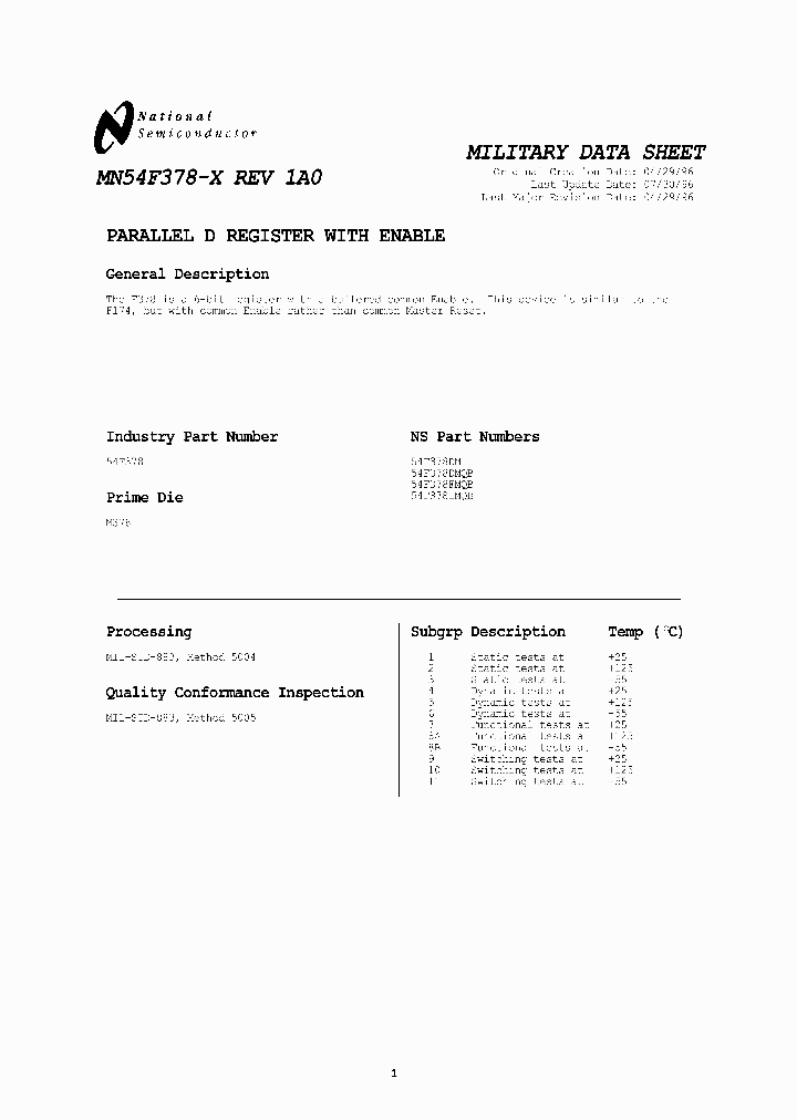 54F378FMQB_2238581.PDF Datasheet