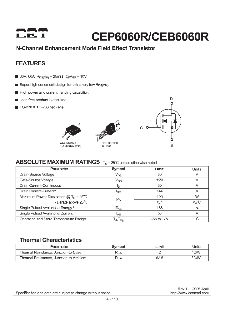 CEP6060R06_2240922.PDF Datasheet