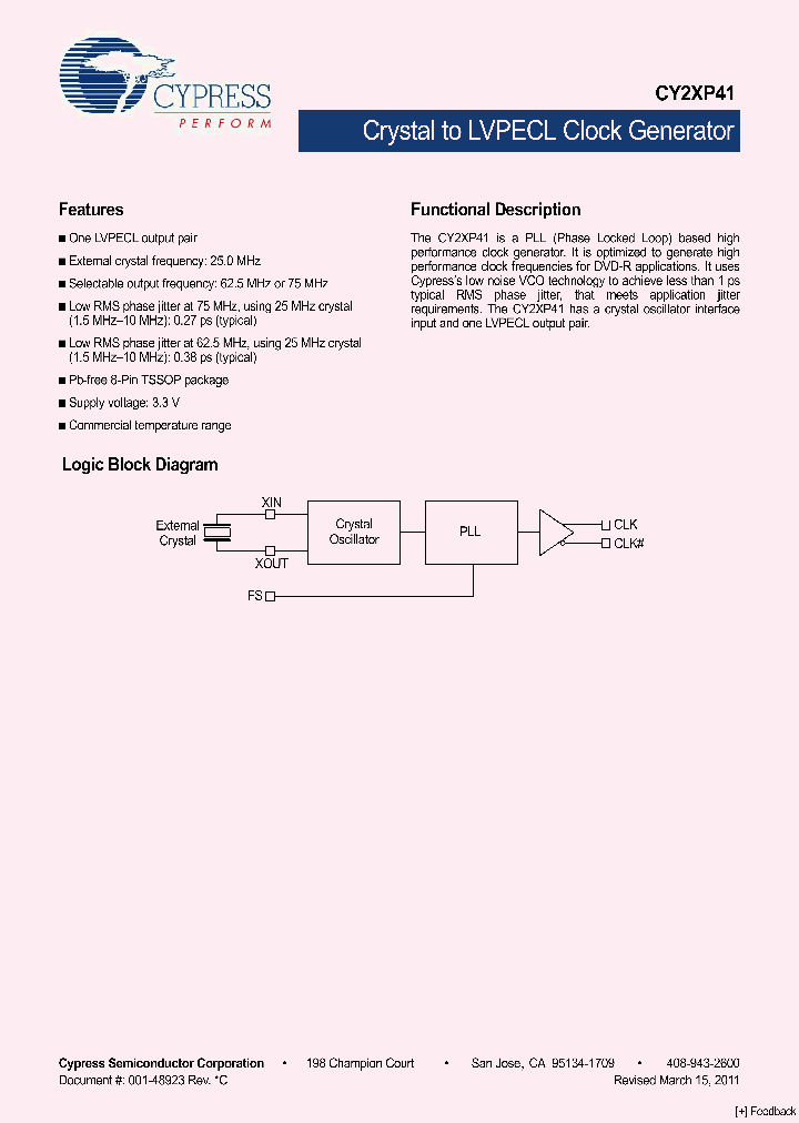 CY2XP4111_2244094.PDF Datasheet