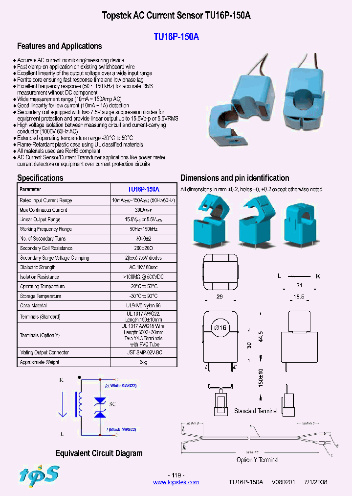 TU16P-150A_2252234.PDF Datasheet