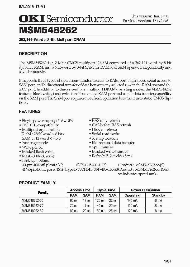 MSM548262-70JS_2252842.PDF Datasheet