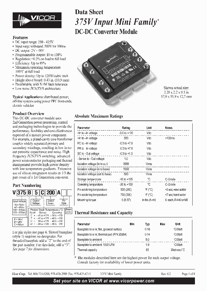 V375B48C300A3_2257191.PDF Datasheet